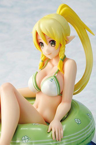 Chara-Ani  Sword Art Online Swim Wear Leafa 1/10 Scale Figure from Japan_4