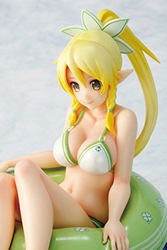 Chara-Ani  Sword Art Online Swim Wear Leafa 1/10 Scale Figure from Japan_9