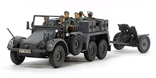 TAMIYA 1/48 German 6x4 Towing Truck Kfz.69 with 3.7cm Pak Model Kit NEW_1