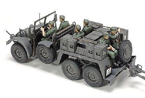 TAMIYA 1/48 German 6x4 Towing Truck Kfz.69 with 3.7cm Pak Model Kit NEW_2