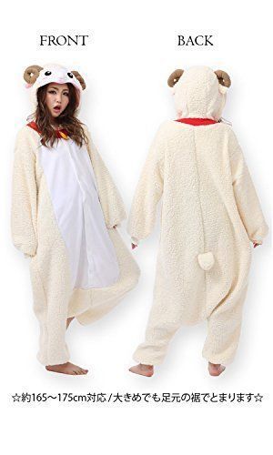 SAZAC Fleece clothing pretty sheep cosplay costume Gender Free Size NEW_3