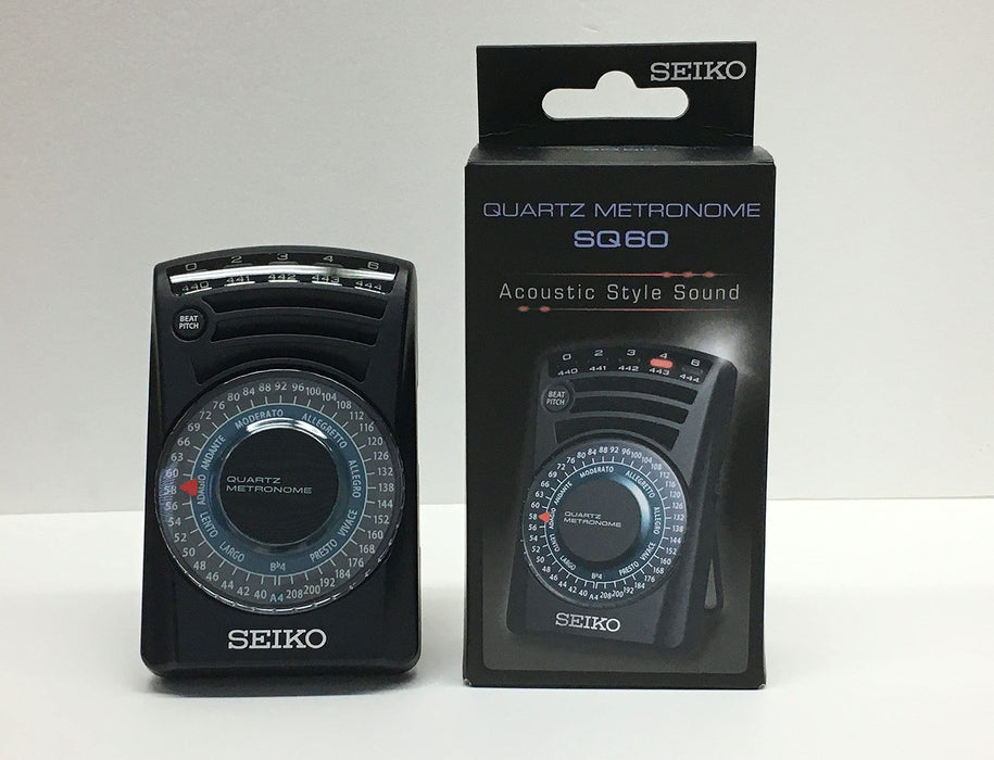 Seiko Quartz Metronome SQ60 Black 62(W)x100(H)x29.5(D)mm Battery Powered NEW_3