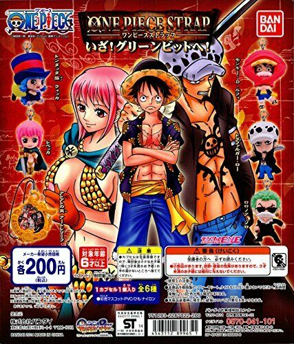Bandai From ONE PIECE mannga All 6 set Gashapon mascot capsule Figures NEW_1