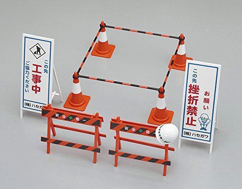 Hasegawa 1/12 Security Equipment for Construction Model Kit NEW from Japan_3