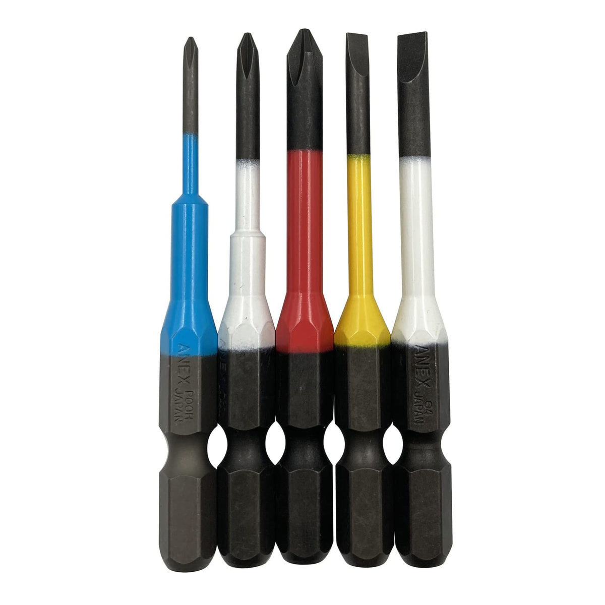ANEX Color Bit 65mm Stepped 5-piece set Precision Assortment Set ACPM5 ...