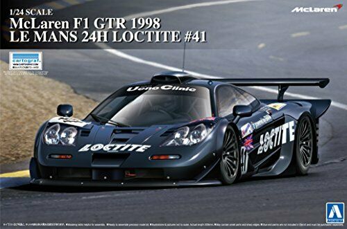 Aoshima 1/24 McLaren F1 GTR 1998 LeMans 24h Loctite #41 Plastic Model Kit NEW_1