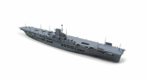 HMS Ark Royal 1941 -VS Bismarck- 1/700 Scale Plastic Model Kit NEW from Japan_2