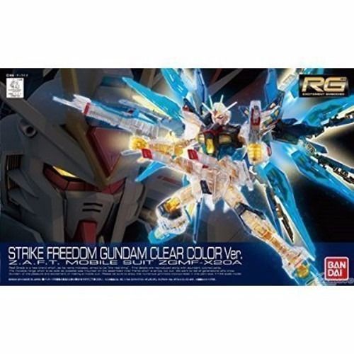 BANDAI RG 1/144 STRIKE FREEDOM GUNDAM Clear Color Ver Model Kit Gundam SEED NEW_1