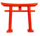 Torii Wooden Gate Red Japanese KAMIDANA Inari Shinto miniature shrine NEW_1