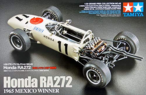 Tamiya 1/20 Grand Prix Collection No.43 Honda RA272 1965 Mexico GP 20043 NEW_2