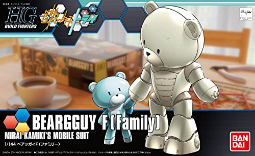 BANDAI Spirits Gundam Build Fighters Try 1/144 Scale Beargguy Familiy HGBF NEW_4