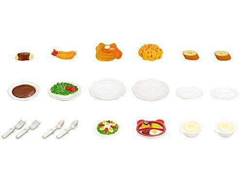 Epoch Sylvanian Families lunch set (Sylvanian Families) NEW from Japan_3