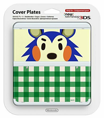 New Nintendo 3ds Cover Plates No.015(Animal Forest) from Japan_1