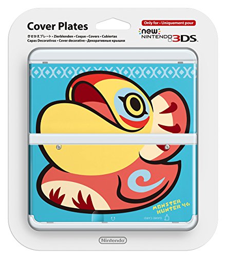 New Nintendo 3DS Kisekae Plate Cover Plates No.037 Monster Hunter 4G KTR-A-CPBG_1