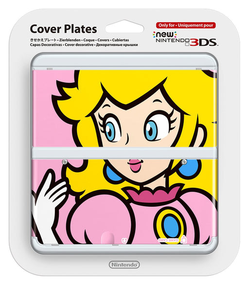 Nintendo Kisekae Plate No.003 Mario Bros. Peach for New Nintendo 3DS KTR-A-CPAE_1