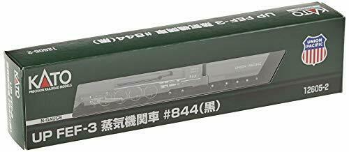 KATO N gauge UP FEF3 # 844 black 126052 model railroad steam locomotive NEW_3
