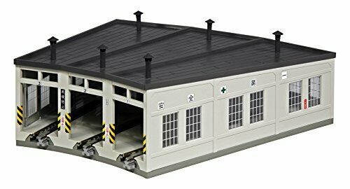 Kato N Gauge 1/150 23-240 3-Stall Concrete Roundhouse NEW from Japan_1