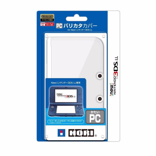 HORI Hard polycarbonate (barikata) Cover for Nintendo New 3DS LL Clear Japan_1