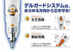 Zebra pencil DelGuard 0.5 Light Green P-MA85-LG from Japan NEW_2