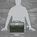 STANLEY Classic Series Classic lunch box 9.4L green 10-01625 Alloy Steel NEW_5