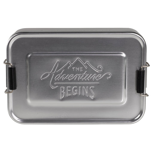 GENTLEMEN'S HARDWARE LUNCH BOX ALUMINUM SILVER 5912009SI 900ml AGEN026 NEW_1