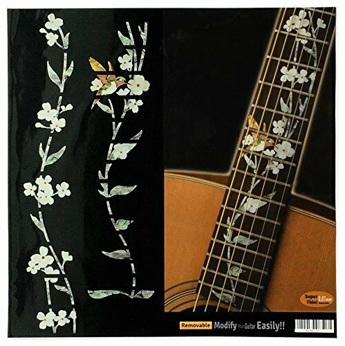 Jockomo Tree of Life with Hummingbird guitar to put inlay sticker FT-055TL-HM_1