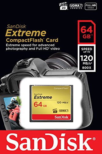 SANDISK Compact Flash CF64GB EXTREME 800 speed R 120MB W 85MB NEW from Japan_3