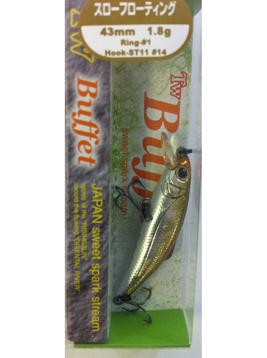 TackleHouse Minnow Buffett F 43mm 1.8g Smelt 07 F43 Fishing Lure Slow Floating_1