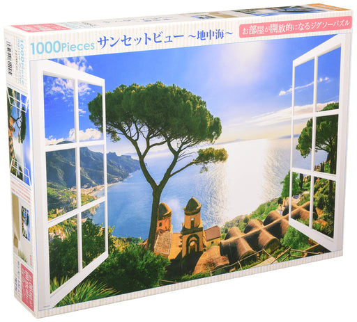 1000 Piece Jigsaw Puzzle Sunset View Mediterranean (49 x 72 cm) BEVERLY ‎61-400_1