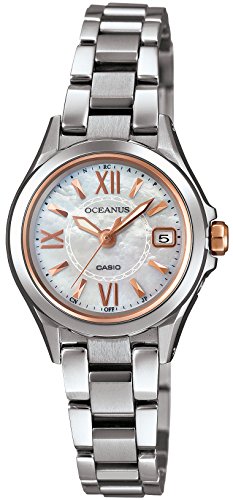 CASIO OCEANUS OCW-70PJ-7A2JF Women's Watch White shell dial NEW from Japan_1