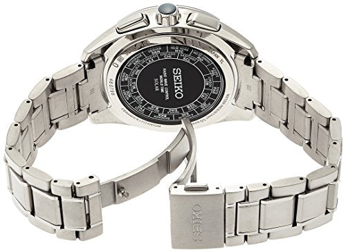 SEIKO BRIGHTZ SAGA177 Solar Radio Men's Watch Made in Japan Titanium Silver NEW_2