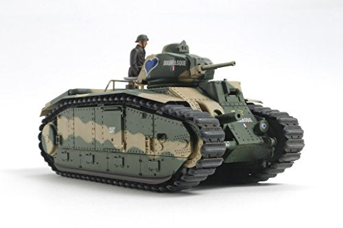 TAMIYA 1/35 French Battle Tank B1 bis w/Single Moter Model Kit NEW from Japan_1