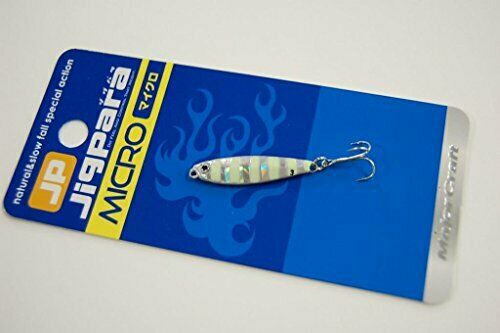Major Craft Lure Metal Jig Para Micro 3g # 7 Zebra Glow NEW from Japan_2