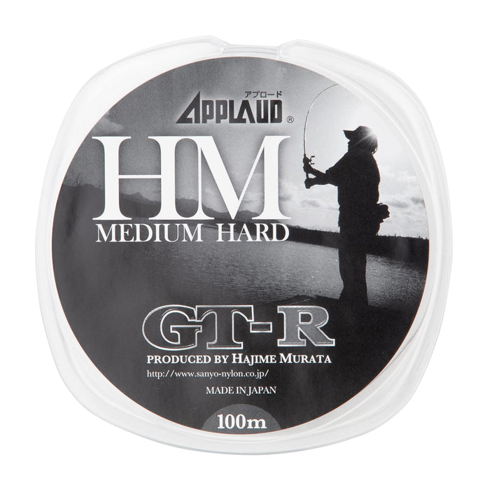 Sanyo Nylon GT-R HM 100m 4lb Fishing Line Medium Hard Natural Clear Black Bass_3