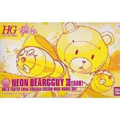 BANDAI HG 1/144 Gundam Built Fighters Neon Beargguy III Plastic Model Kit NEW_2