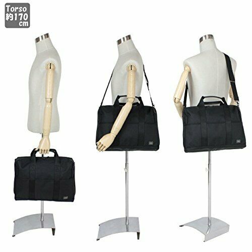 YOSHIDA PORTER STAGE 2WAY BRIEFCASE(L) Business Bag Navy NEW from Japan_2