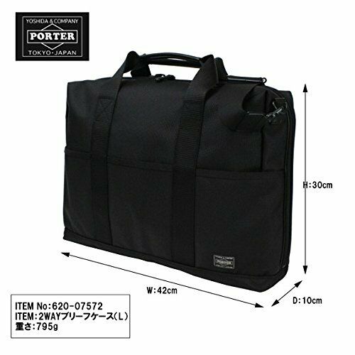 YOSHIDA PORTER STAGE 2WAY BRIEFCASE(L) Business Bag Navy NEW from Japan_8