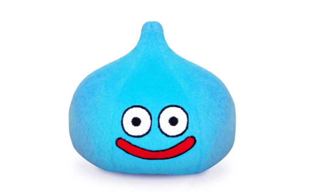 Square Enix Dragon Quest Smile Slime Blue Plush Doll Small size EP25115 NEW_1