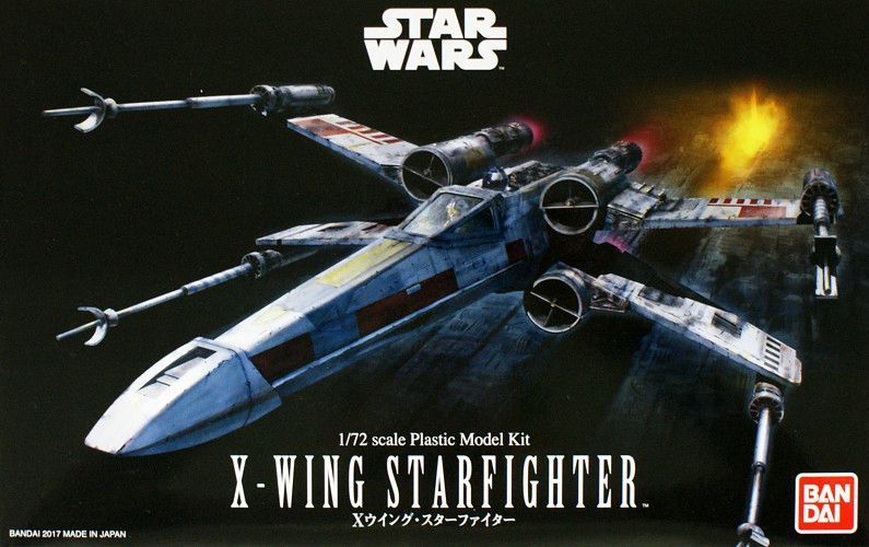 BANDAI 1/72 X-WING STARFIGHTER (2017 Ver) Plastic Model Kit STAR WARS from Japan_1