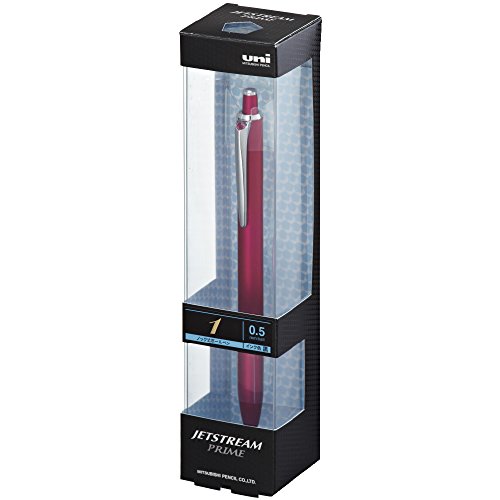 uni Mitsubishi Jetstream Prime Single Knock 0.5 mm Ballpoint Pen - Pink Body NEW_3