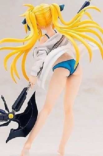 Magical Girl Lyrical Nanoha Fate Testarossa Swimsuit Parka style 1/8 PVC Figure_4