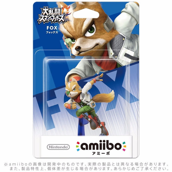 Nintendo amiibo FOX Super Smash Bros. 3DS Wii U Game Accessories NEW from Japan_2