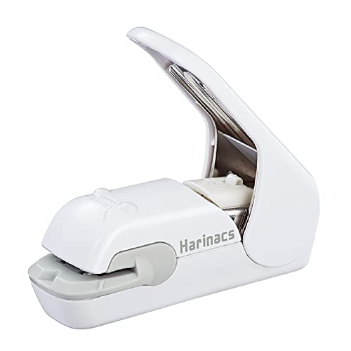 Kokuyo Harinacs Press Stapleless Stapler SLN-MPH105W White NEW from Japan_1