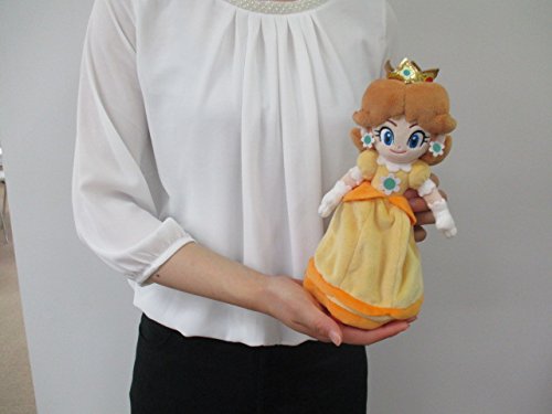 Sanei Boeki Super Mario All Star Collection 9.5" Daisy Plush Doll Small AC06 NEW_5