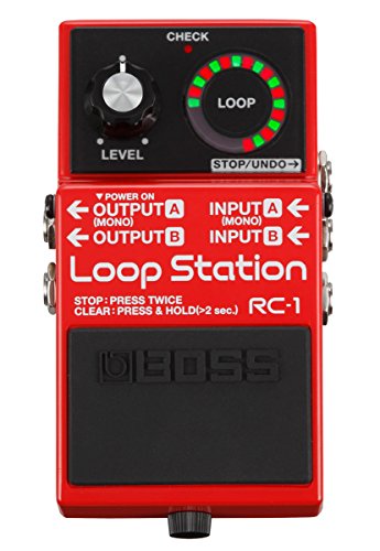 BOSS Loop Station Looper RC-1 Simple design that does not hesitate to operate_1