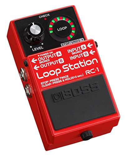 BOSS Loop Station Looper RC-1 Simple design that does not hesitate to operate_2