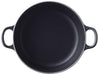 Le Creuset 20cm IH Enamel Pot Cocotte Rondo Matt Black 20xH13.5cm 2.4L NEW_2