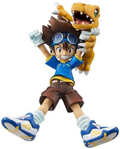 MegaHouse G.E.M. Series Digimon Adventure Yagami Taichi & Agumon from Japan_1