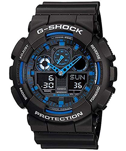 CASIO G-SHOCK Magnetic resistance watch (JIS type 1) GA-100-1A2 Men's NEW_1