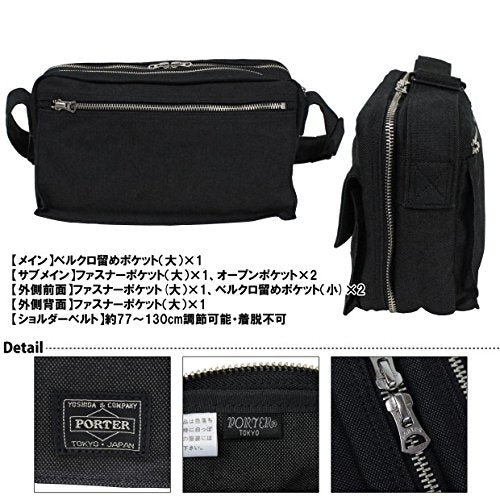 YOSHIDA KABAN PORTER SMOKY SHOULDER BAG 592-07627 Navy